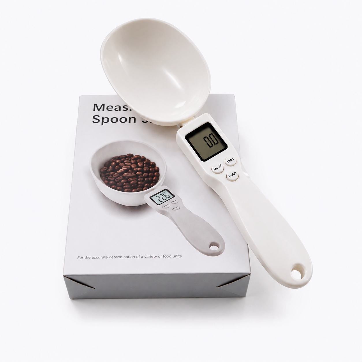 Digital Measuring Spoon Scale – LCD Kitchen Food Scale | 800g Capacity | 1g Precision