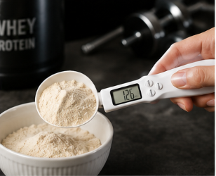 Digital Measuring Spoon Scale – LCD Kitchen Food Scale | 800g Capacity | 1g Precision