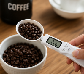 Digital Measuring Spoon Scale – LCD Kitchen Food Scale | 800g Capacity | 1g Precision