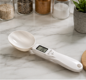 Digital Measuring Spoon Scale – LCD Kitchen Food Scale | 800g Capacity | 1g Precision