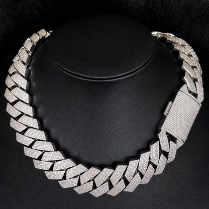 Iced Cuban Chain – Silver