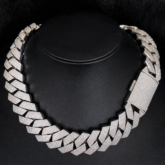 Iced Cuban Chain – Silver